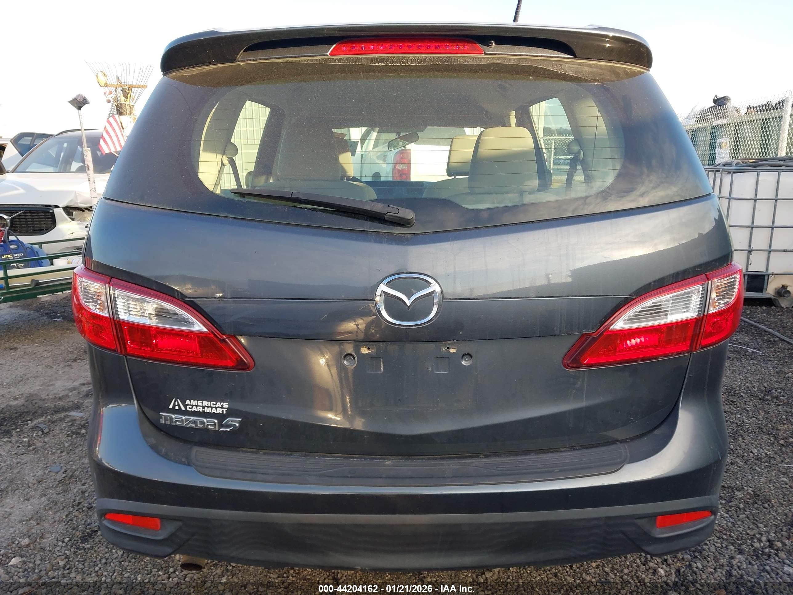2012 Mazda Mazda5 Touring Gray vin: JM1CW2CL8C0139858