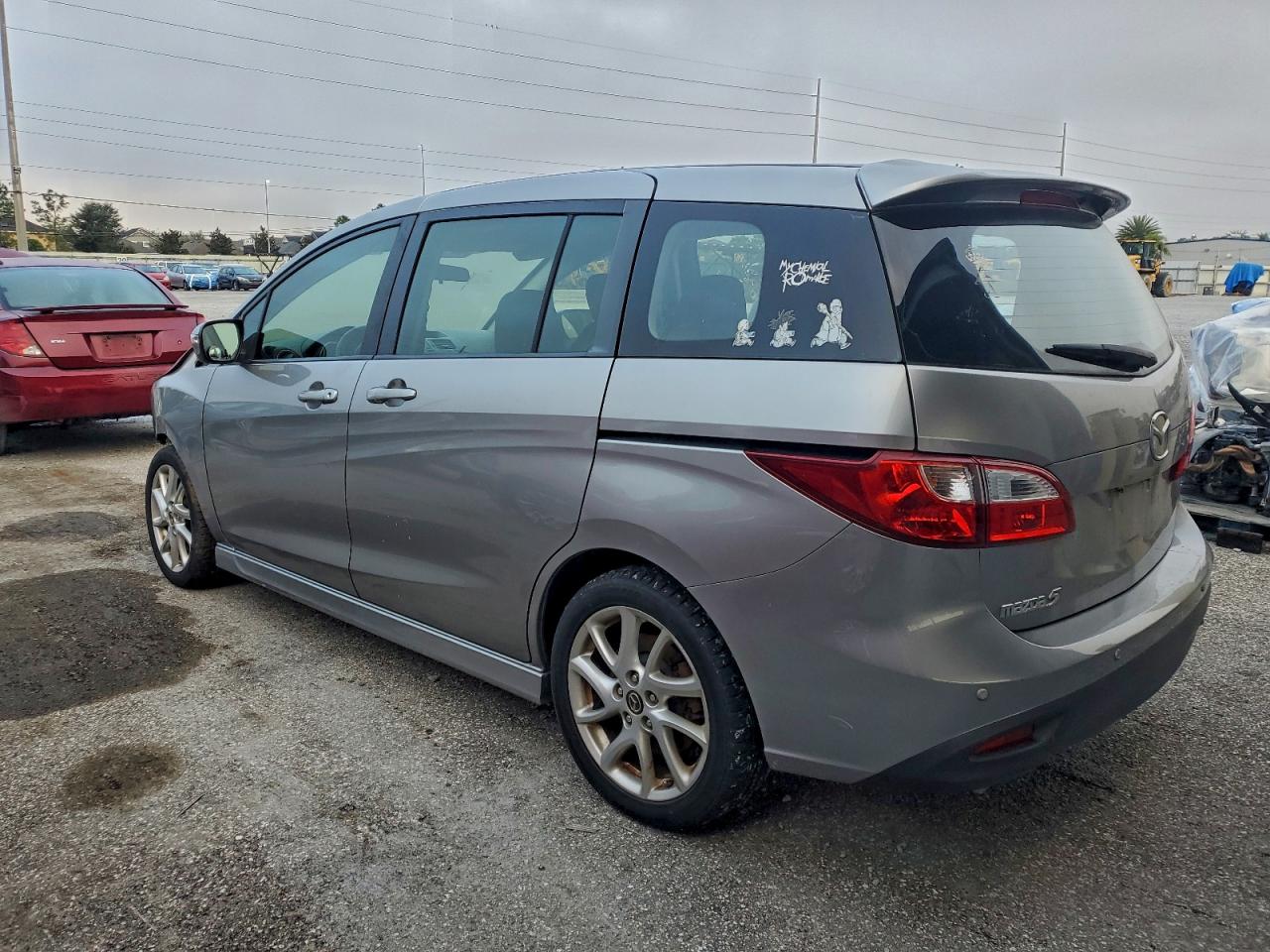 2013 Mazda 5 Silver vin: JM1CW2CL8D0153258
