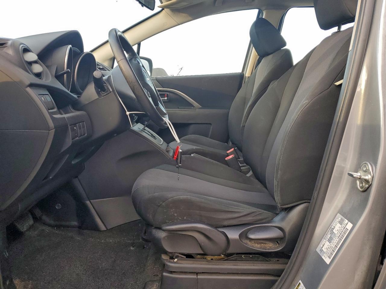 2013 Mazda 5 Silver vin: JM1CW2CL8D0153258