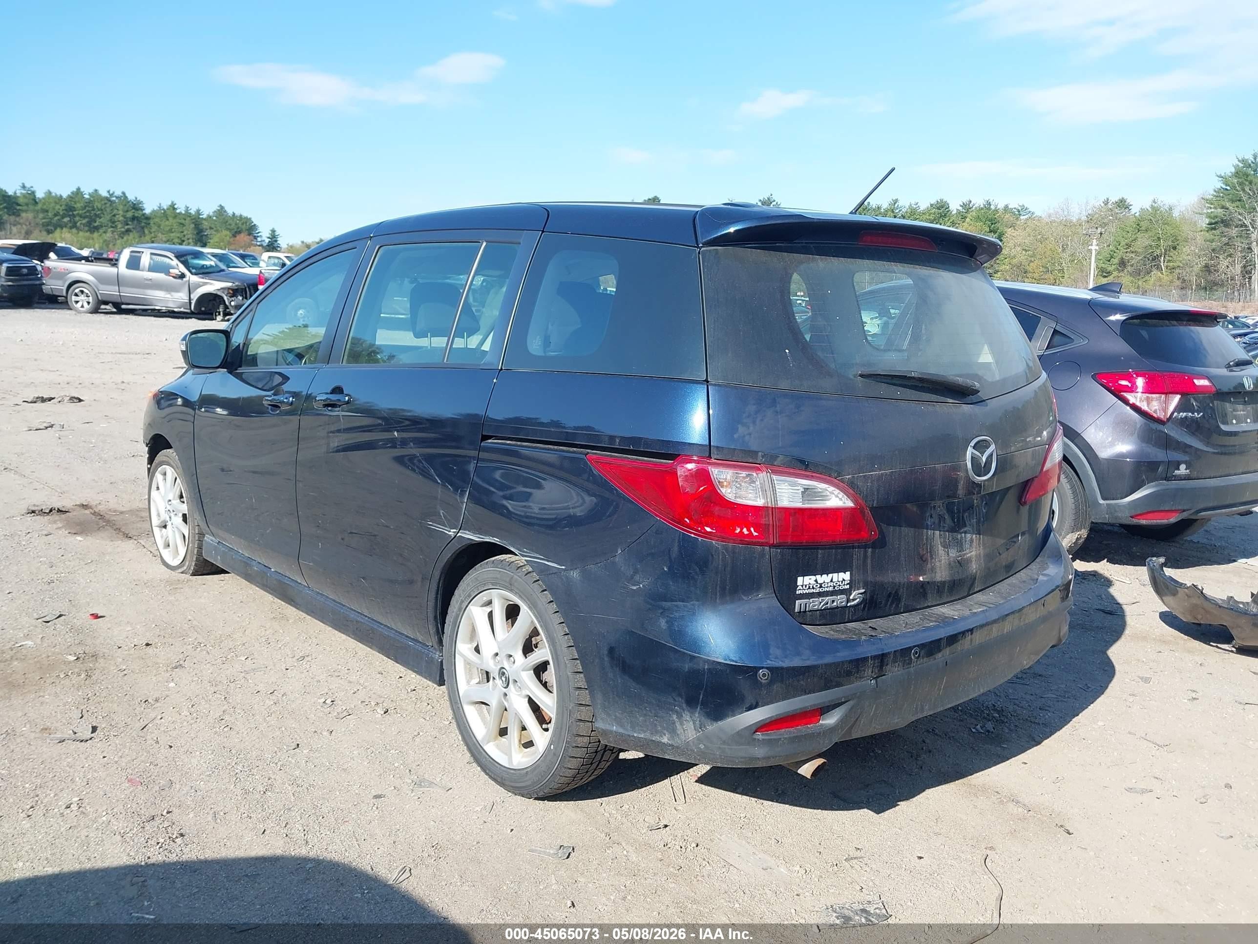2015 Mazda Mazda5 Touring Navy vin: JM1CW2CL8F0182469