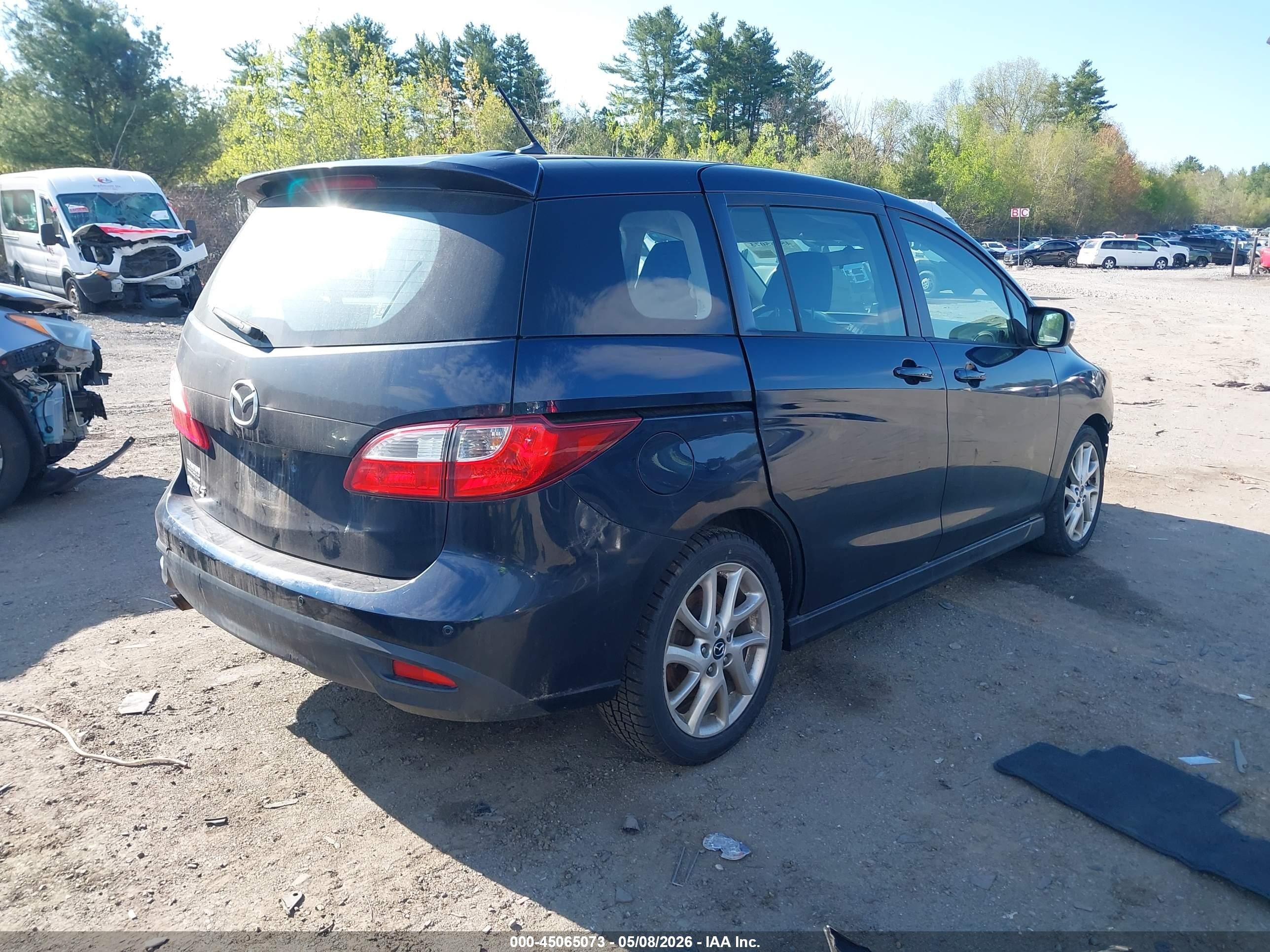 2015 Mazda Mazda5 Touring Navy vin: JM1CW2CL8F0182469
