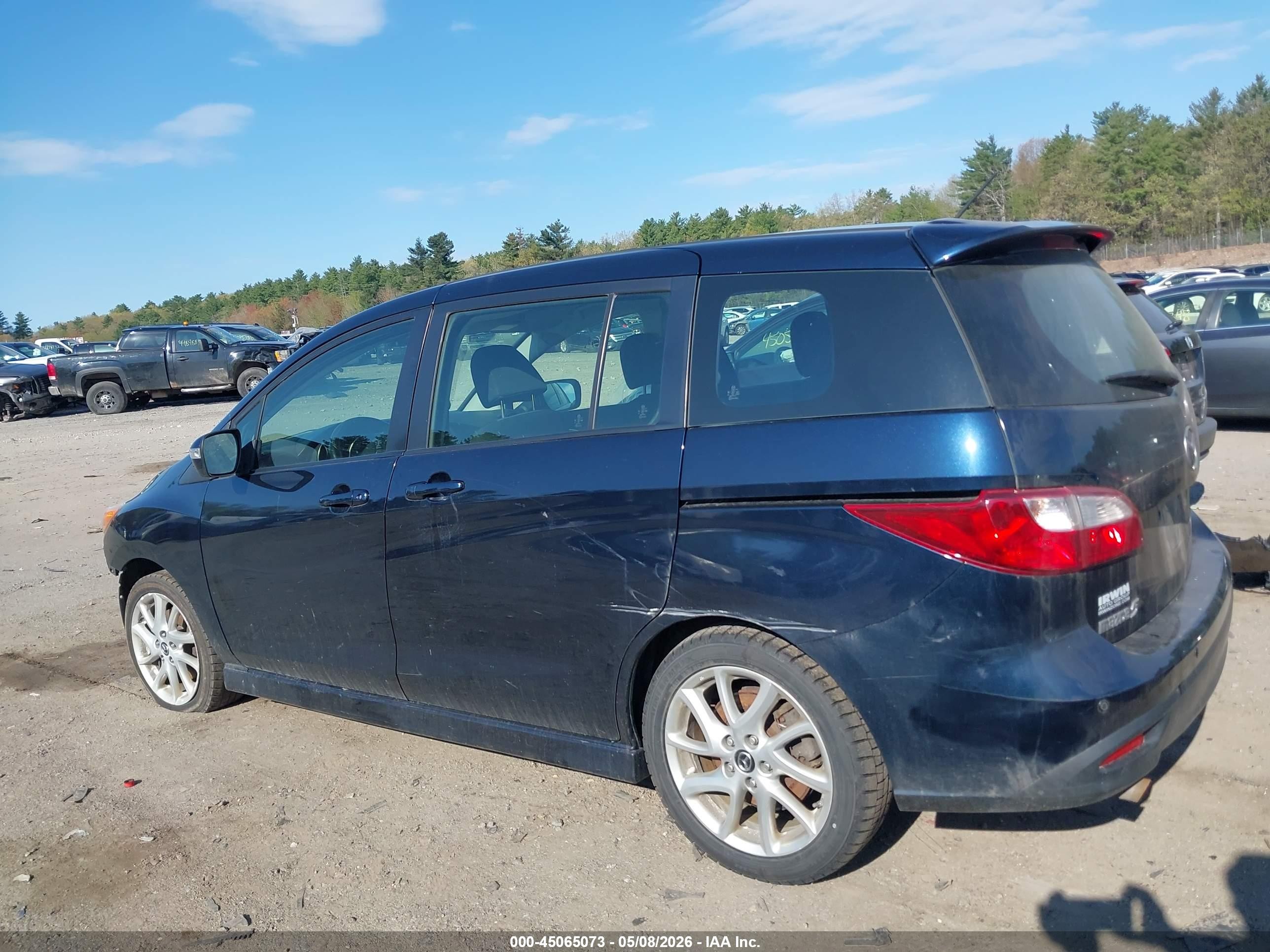 2015 Mazda Mazda5 Touring Navy vin: JM1CW2CL8F0182469