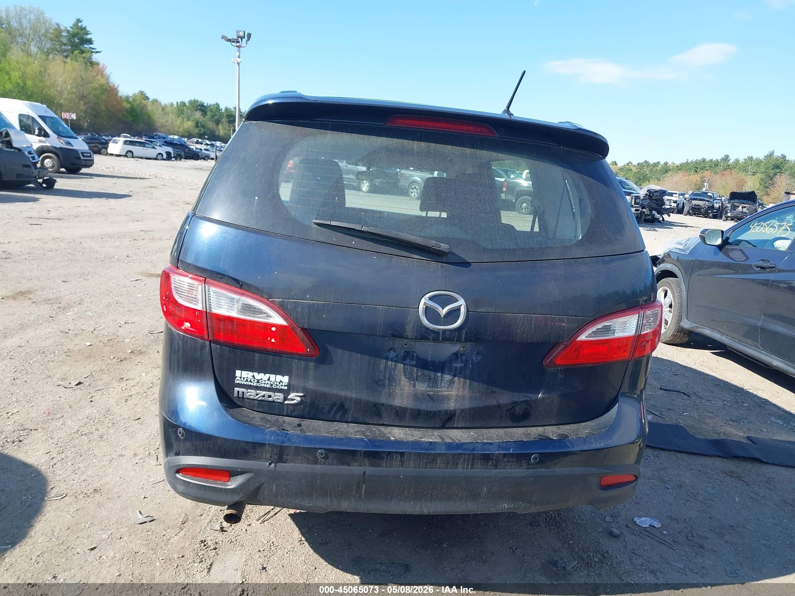 2015 Mazda Mazda5 Touring Navy vin: JM1CW2CL8F0182469