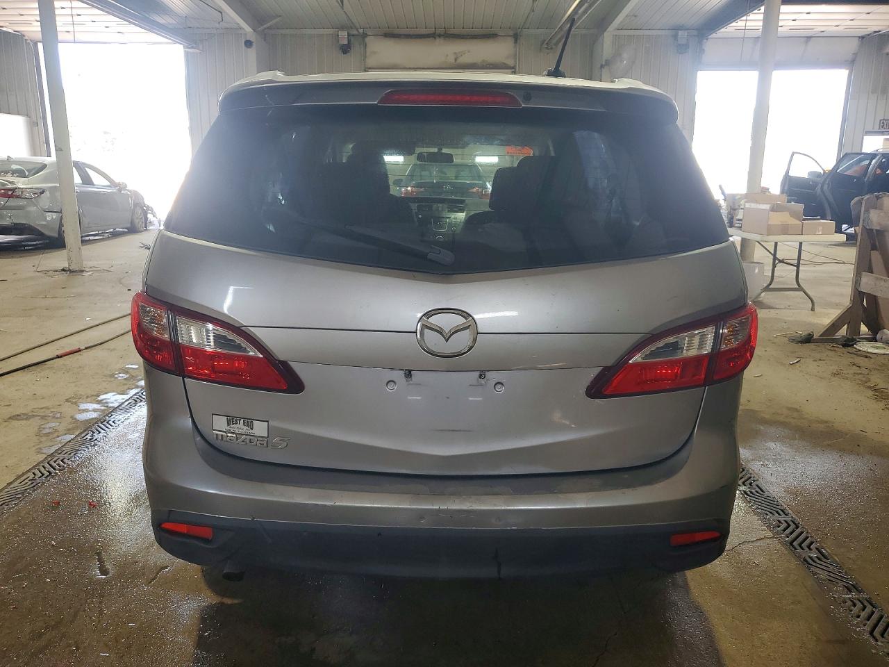 2012 Mazda 5 Silver vin: JM1CW2CL9C0123040