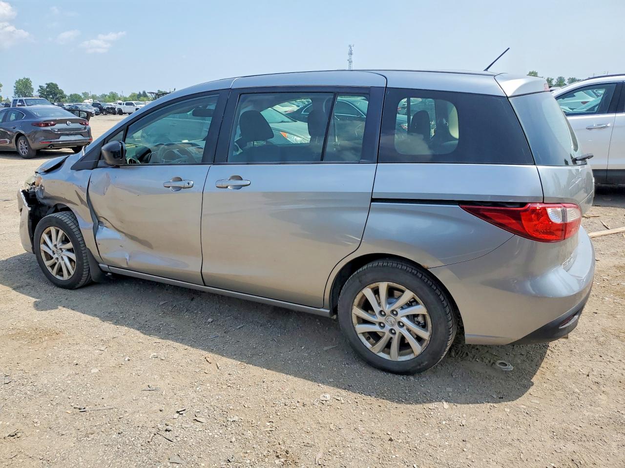 2012 Mazda 5 Silver vin: JM1CW2CL9C0131235