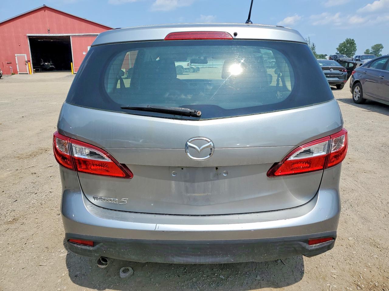 2012 Mazda 5 Silver vin: JM1CW2CL9C0131235