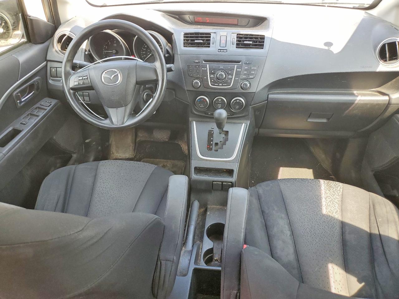 2012 Mazda 5 Silver vin: JM1CW2CL9C0131235