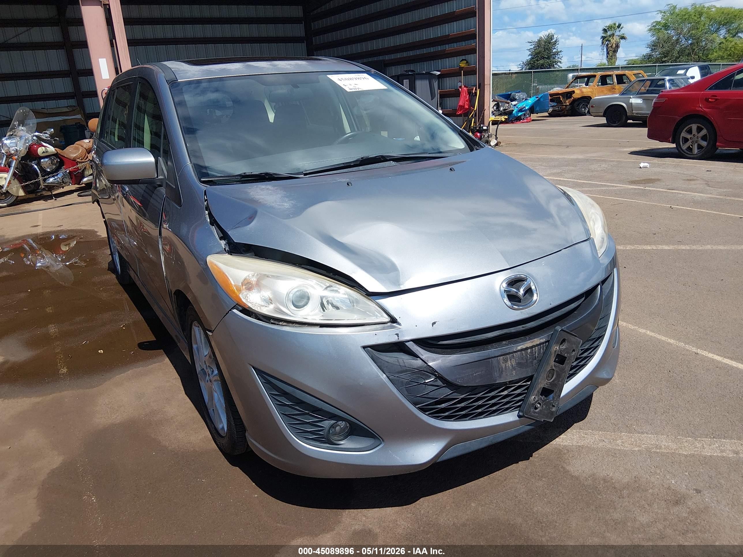 2012 Mazda Mazda5 Touring Black vin: JM1CW2CL9C0140372