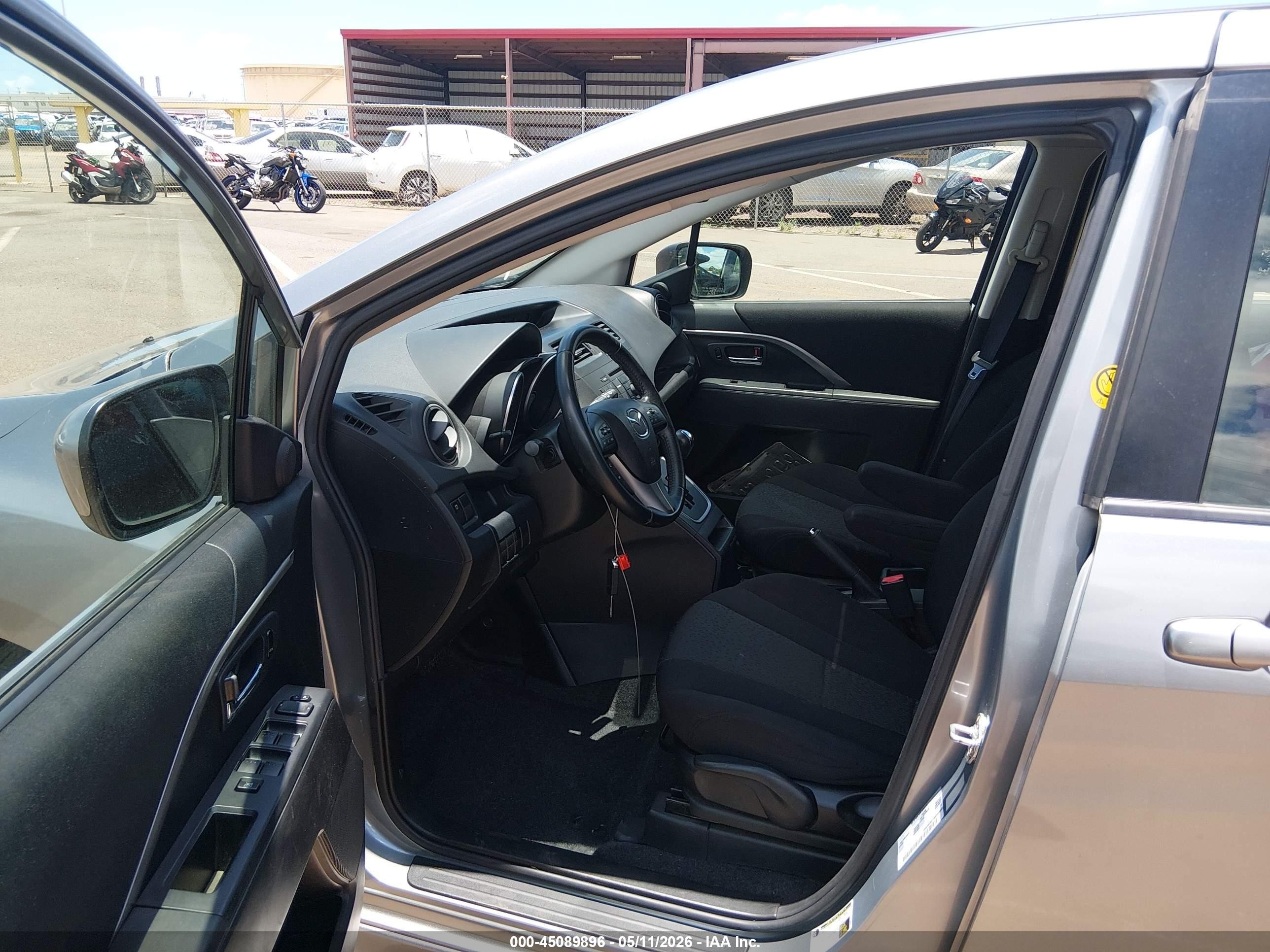 2012 Mazda Mazda5 Touring Black vin: JM1CW2CL9C0140372