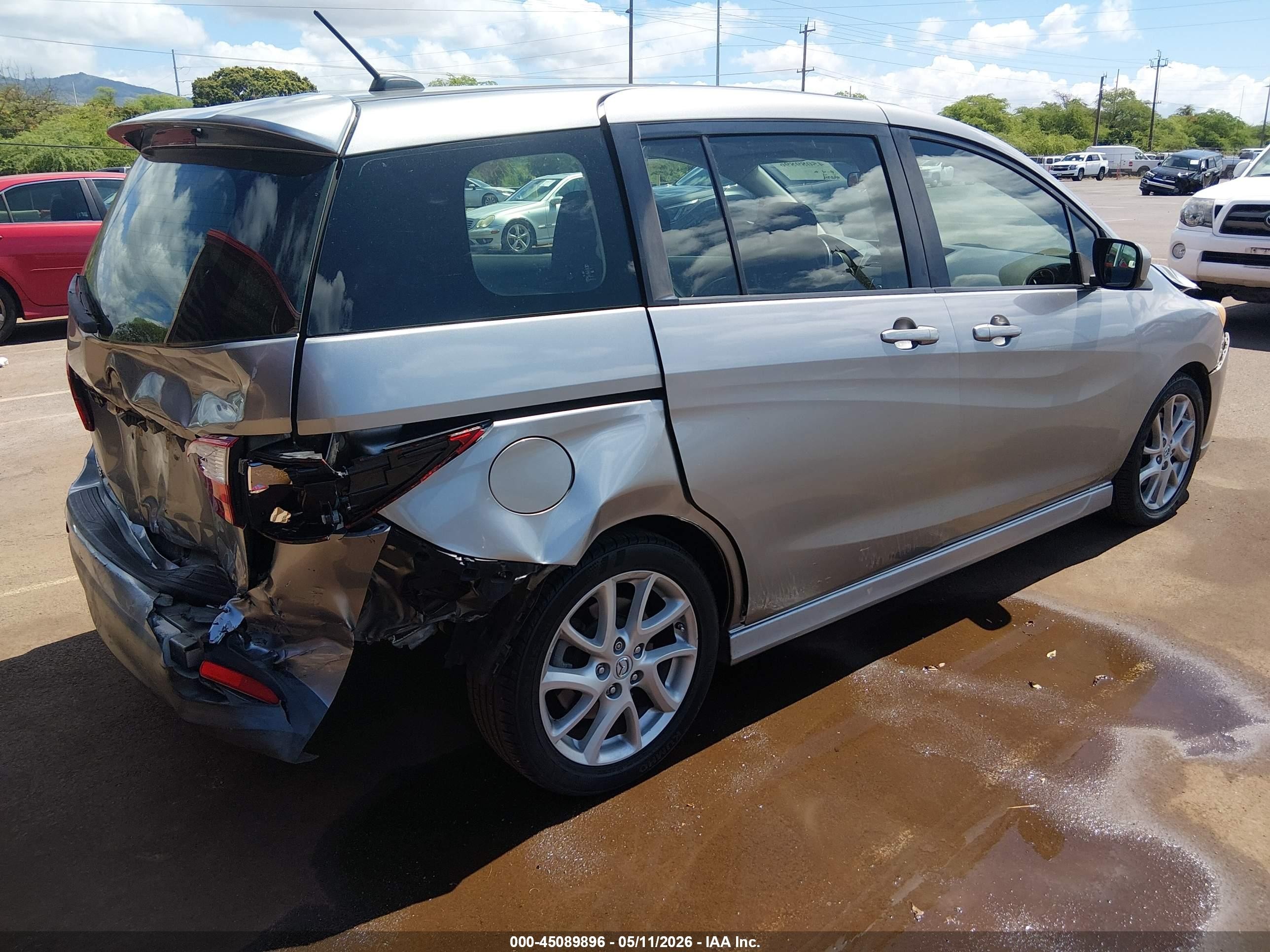2012 Mazda Mazda5 Touring Black vin: JM1CW2CL9C0140372