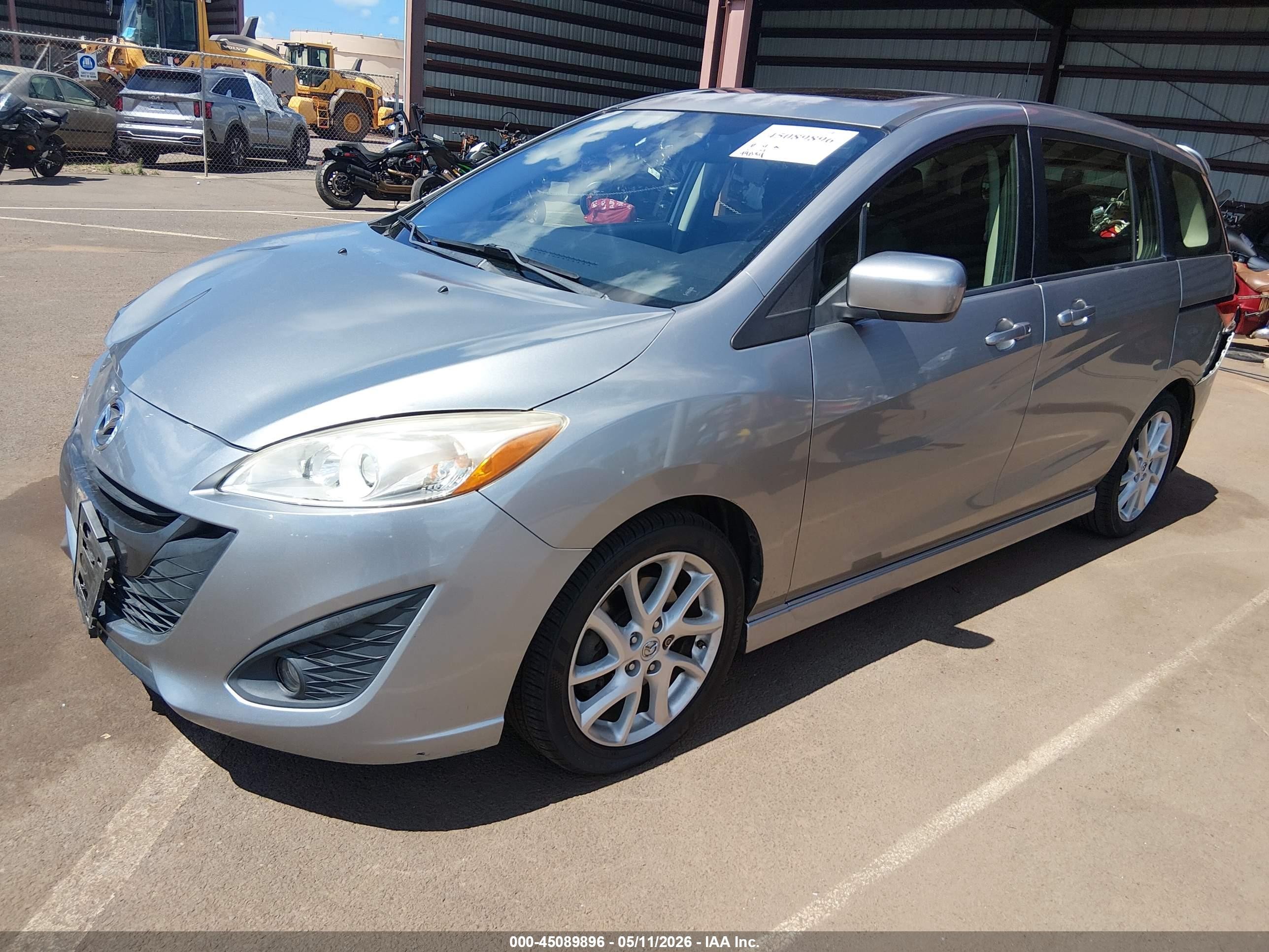 2012 Mazda Mazda5 Touring Black vin: JM1CW2CL9C0140372