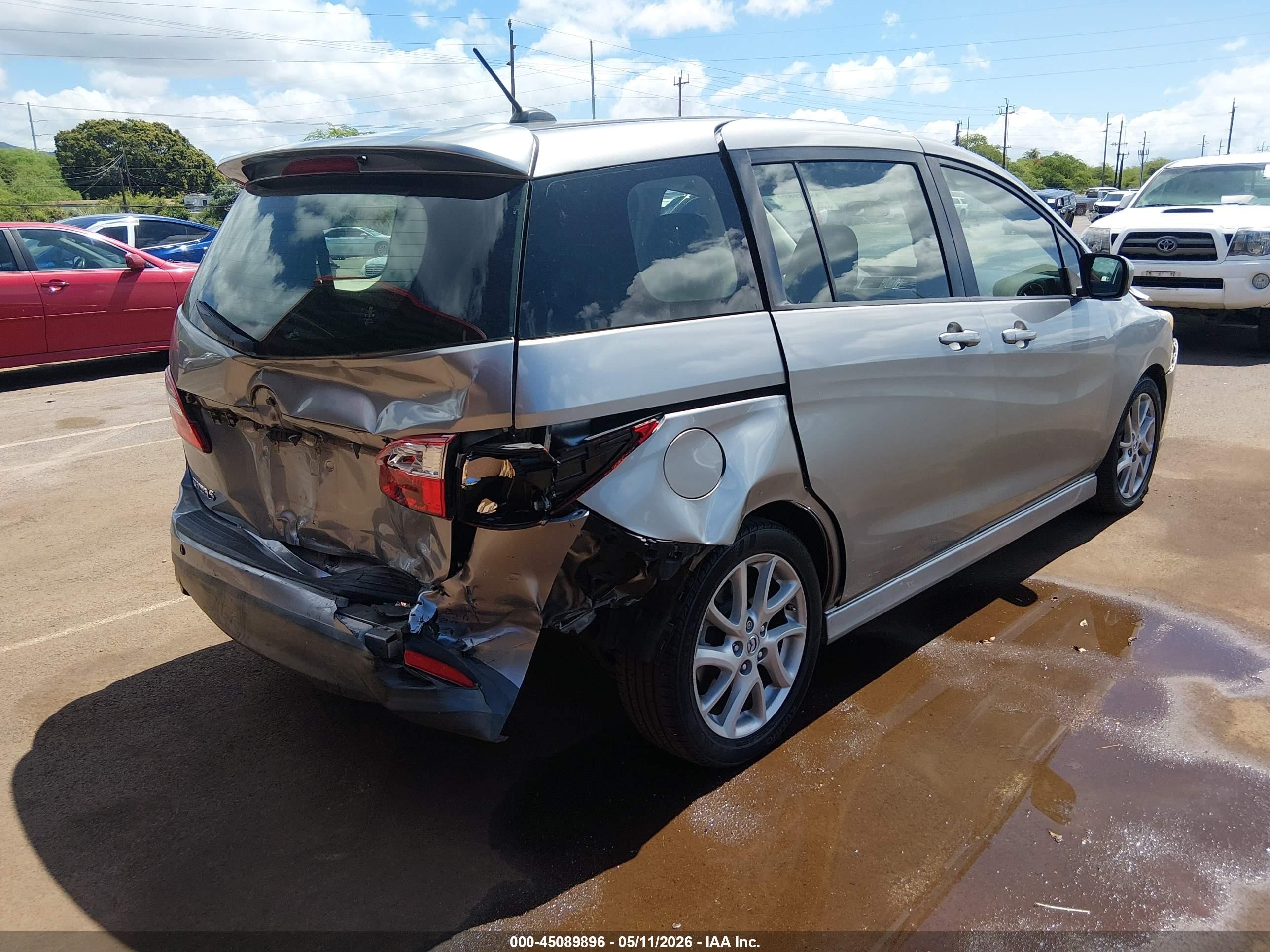 2012 Mazda Mazda5 Touring Black vin: JM1CW2CL9C0140372
