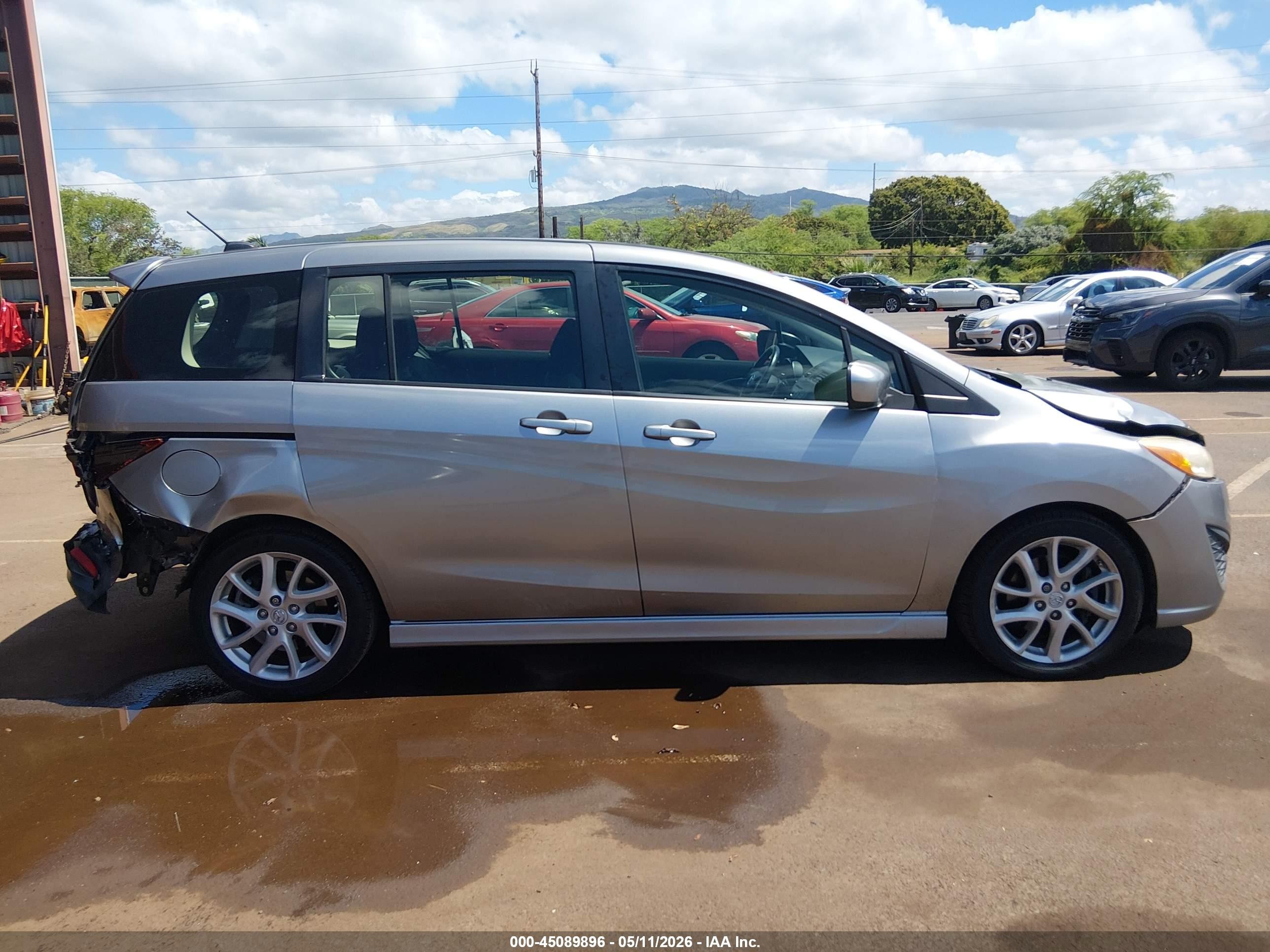 2012 Mazda Mazda5 Touring Black vin: JM1CW2CL9C0140372
