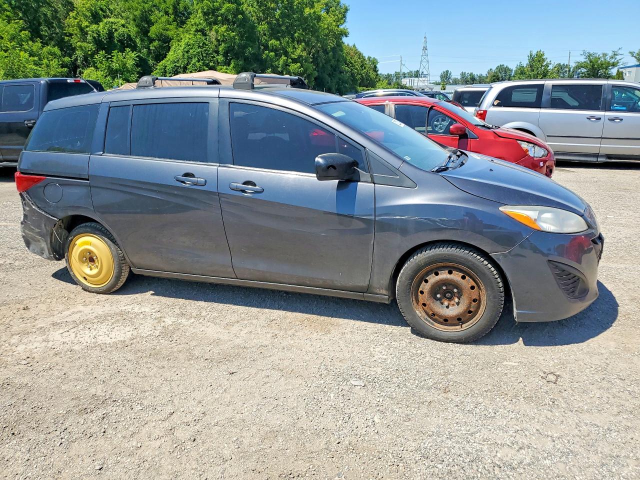 2013 Mazda 5 Gray vin: JM1CW2CL9D0161224