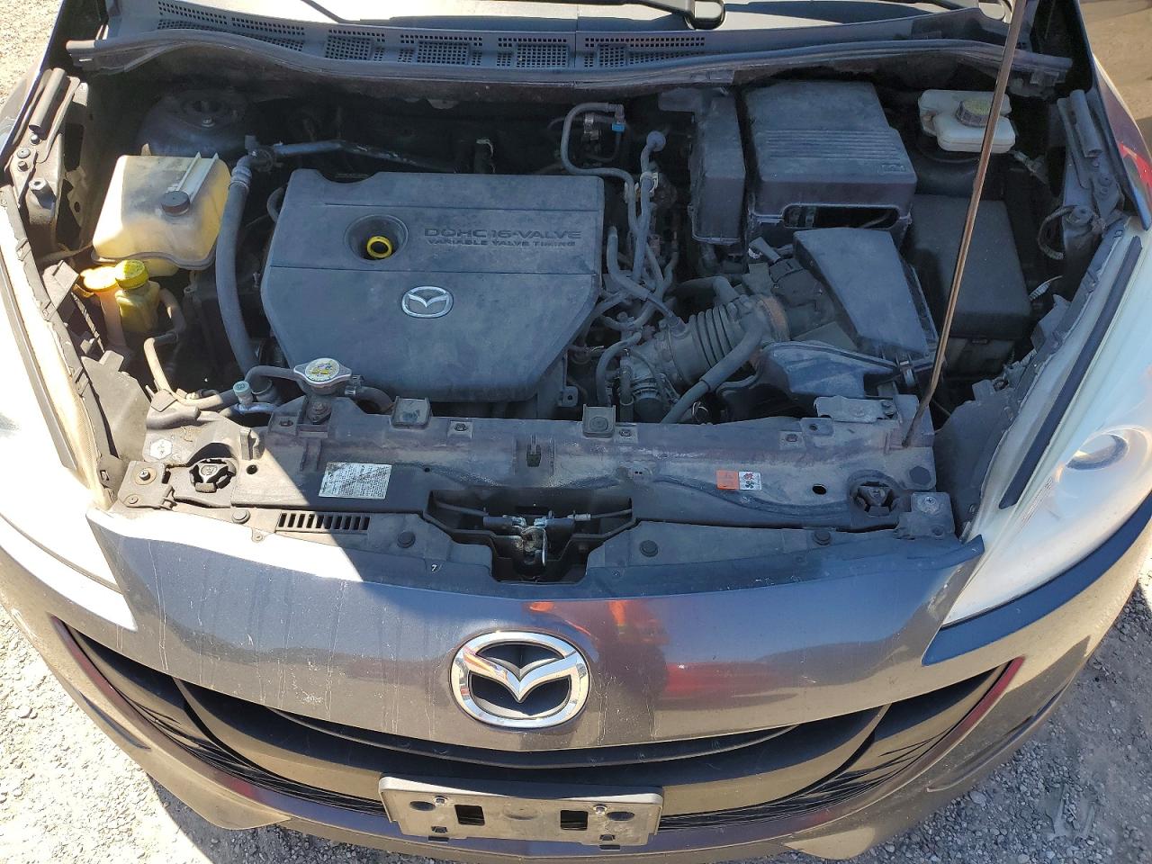 2013 Mazda 5 Gray vin: JM1CW2CL9D0161224