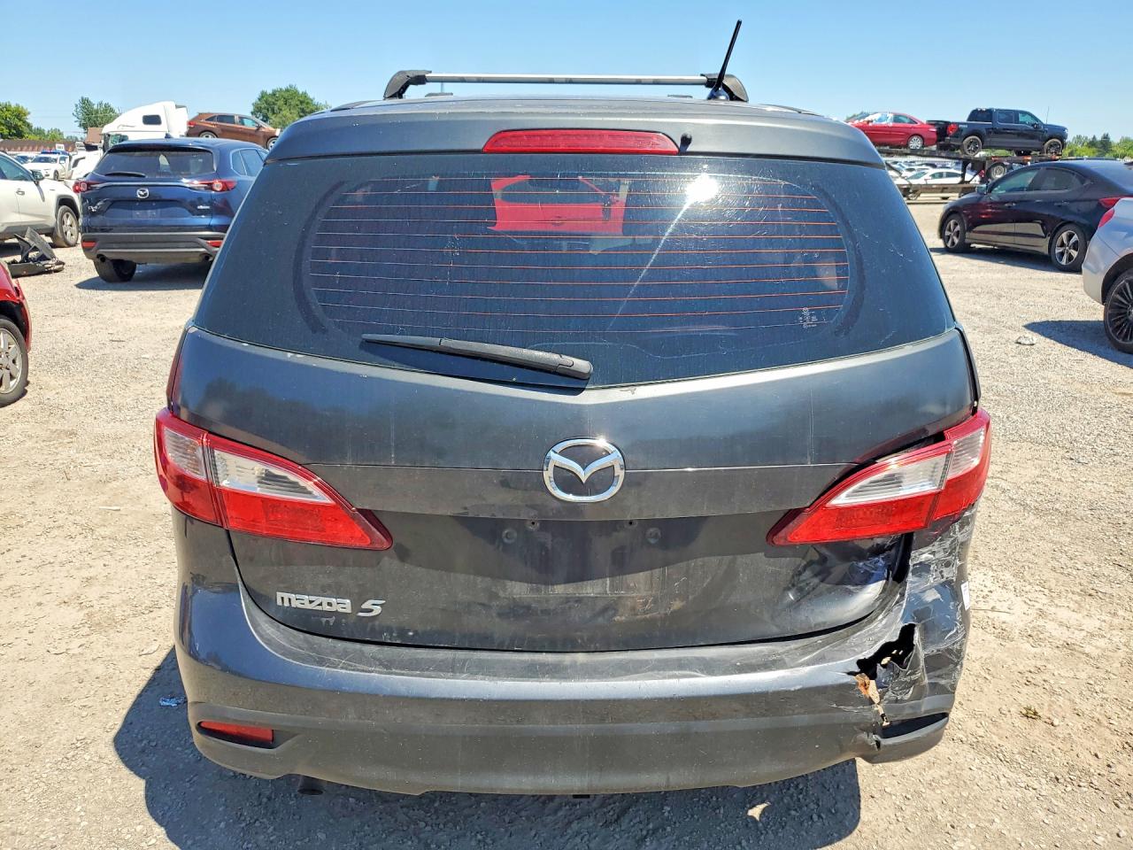 2013 Mazda 5 Gray vin: JM1CW2CL9D0161224