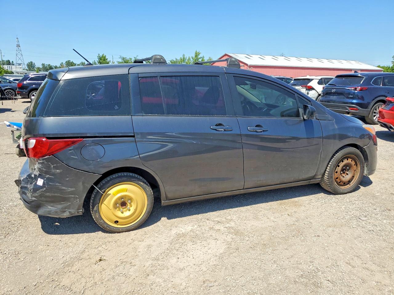 2013 Mazda 5 Gray vin: JM1CW2CL9D0161224