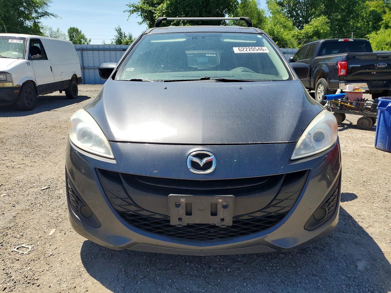 2013 Mazda 5 Gray vin: JM1CW2CL9D0161224