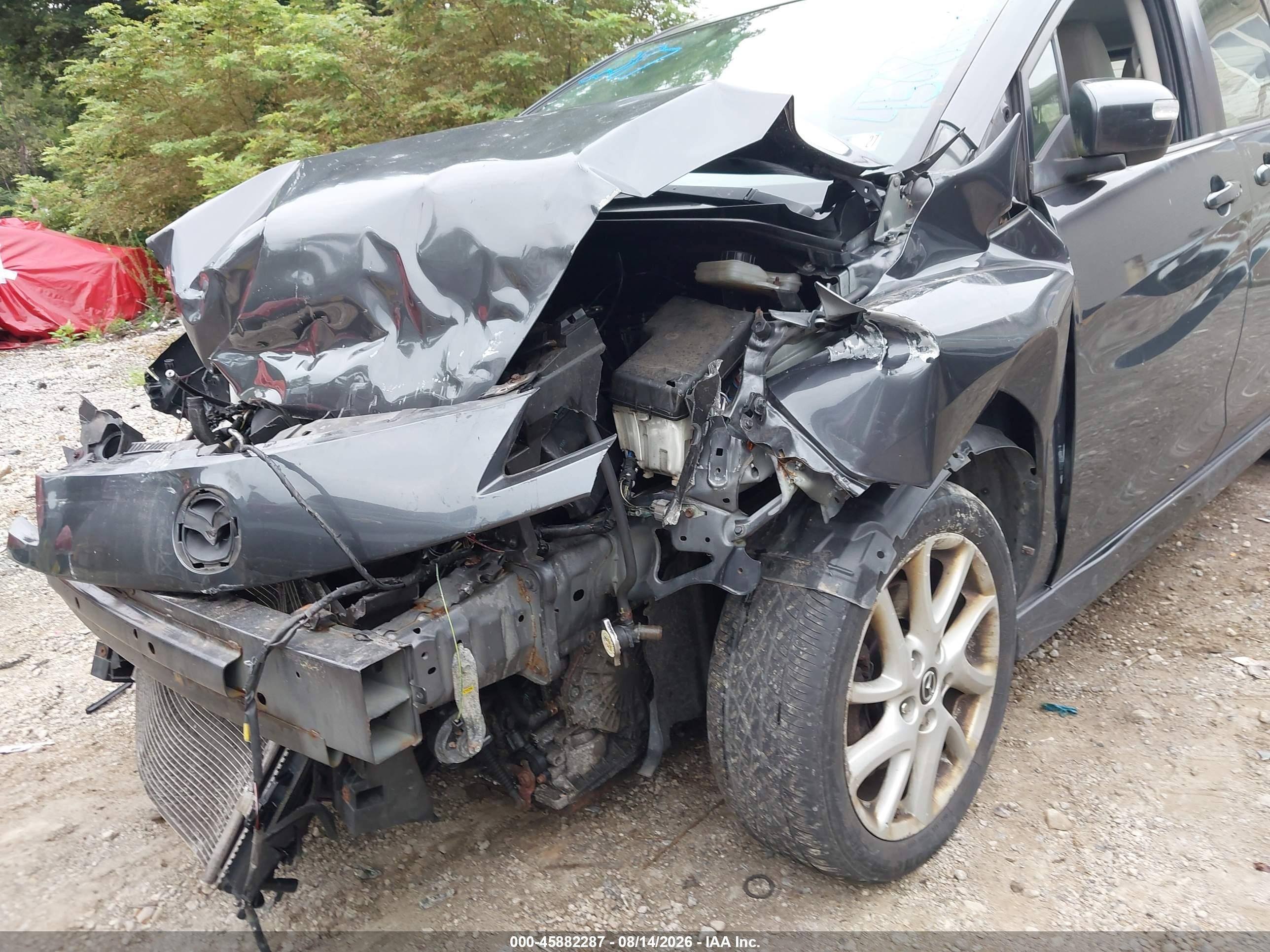 2014 Mazda Mazda5 Touring Gray vin: JM1CW2CL9E0164335