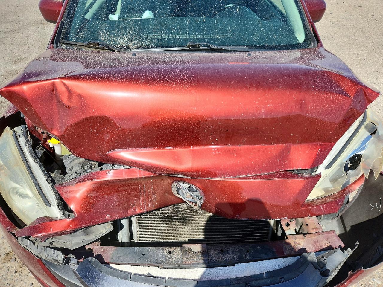 2012 Mazda 5 Темно-бордовый vin: JM1CW2CLXC0107624