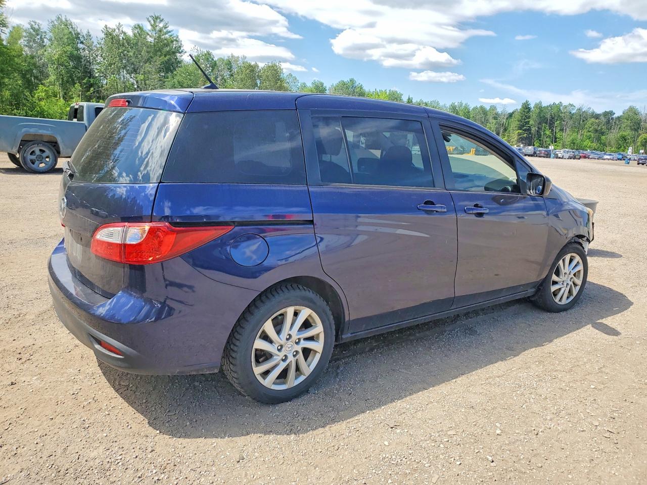 2012 Mazda 5 Blue vin: JM1CW2CLXC0121913