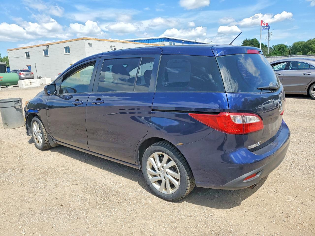 2012 Mazda 5 Blue vin: JM1CW2CLXC0121913