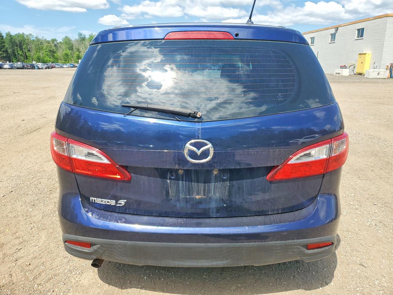 2012 Mazda 5 Blue vin: JM1CW2CLXC0121913