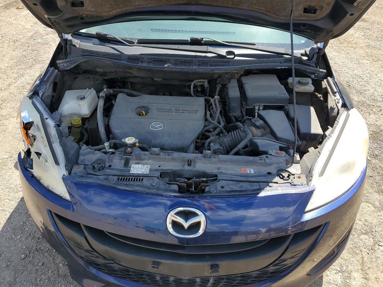 2012 Mazda 5 Blue vin: JM1CW2CLXC0121913