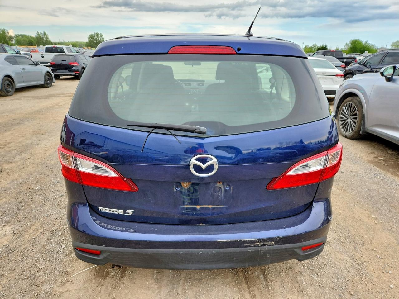 2012 Mazda 5 Синий vin: JM1CW2CLXC0126142