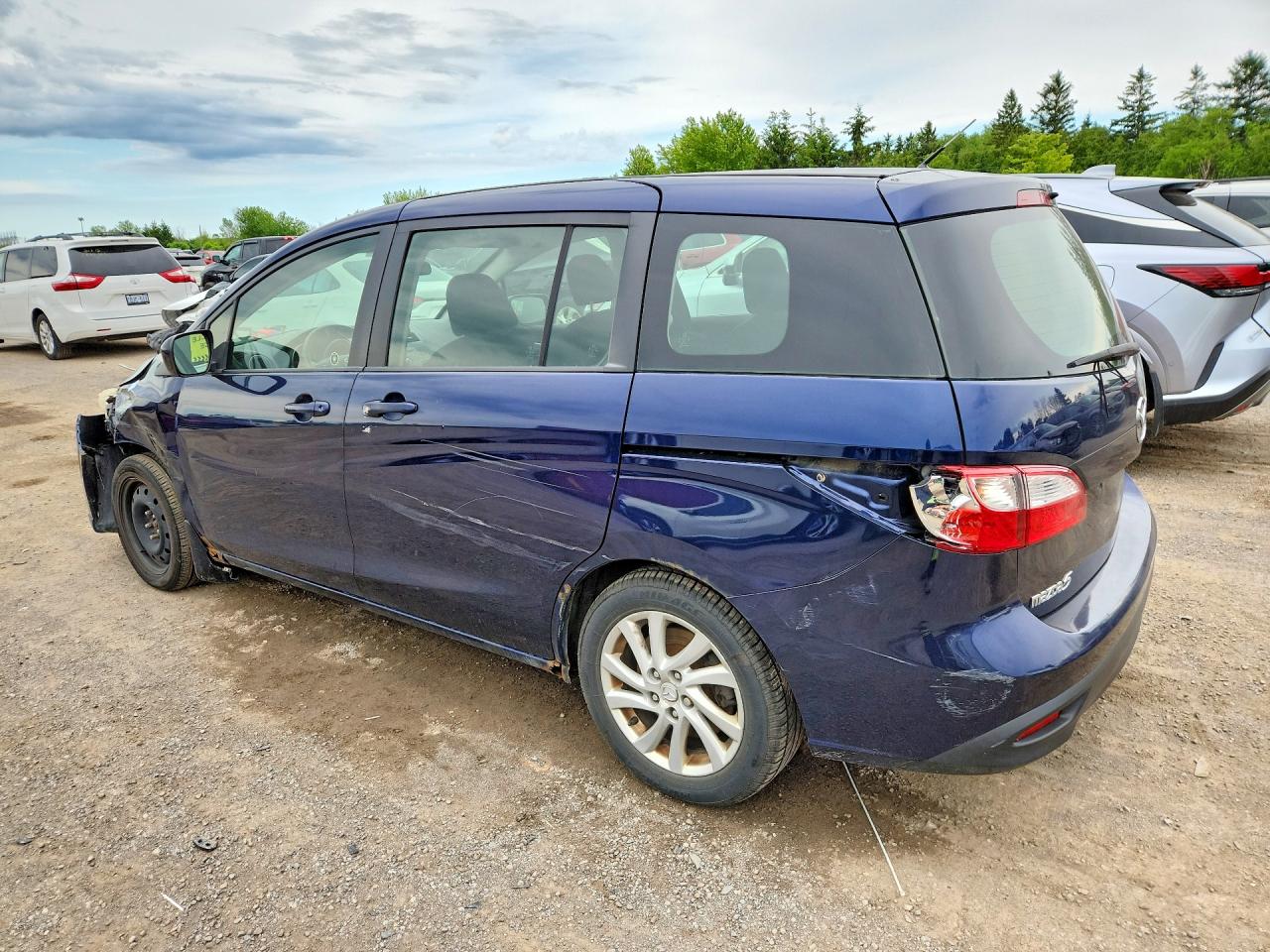 2012 Mazda 5 Синий vin: JM1CW2CLXC0126142