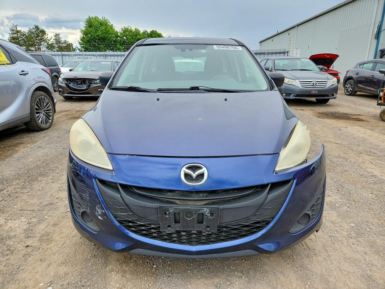 2012 Mazda 5 Синий vin: JM1CW2CLXC0126142