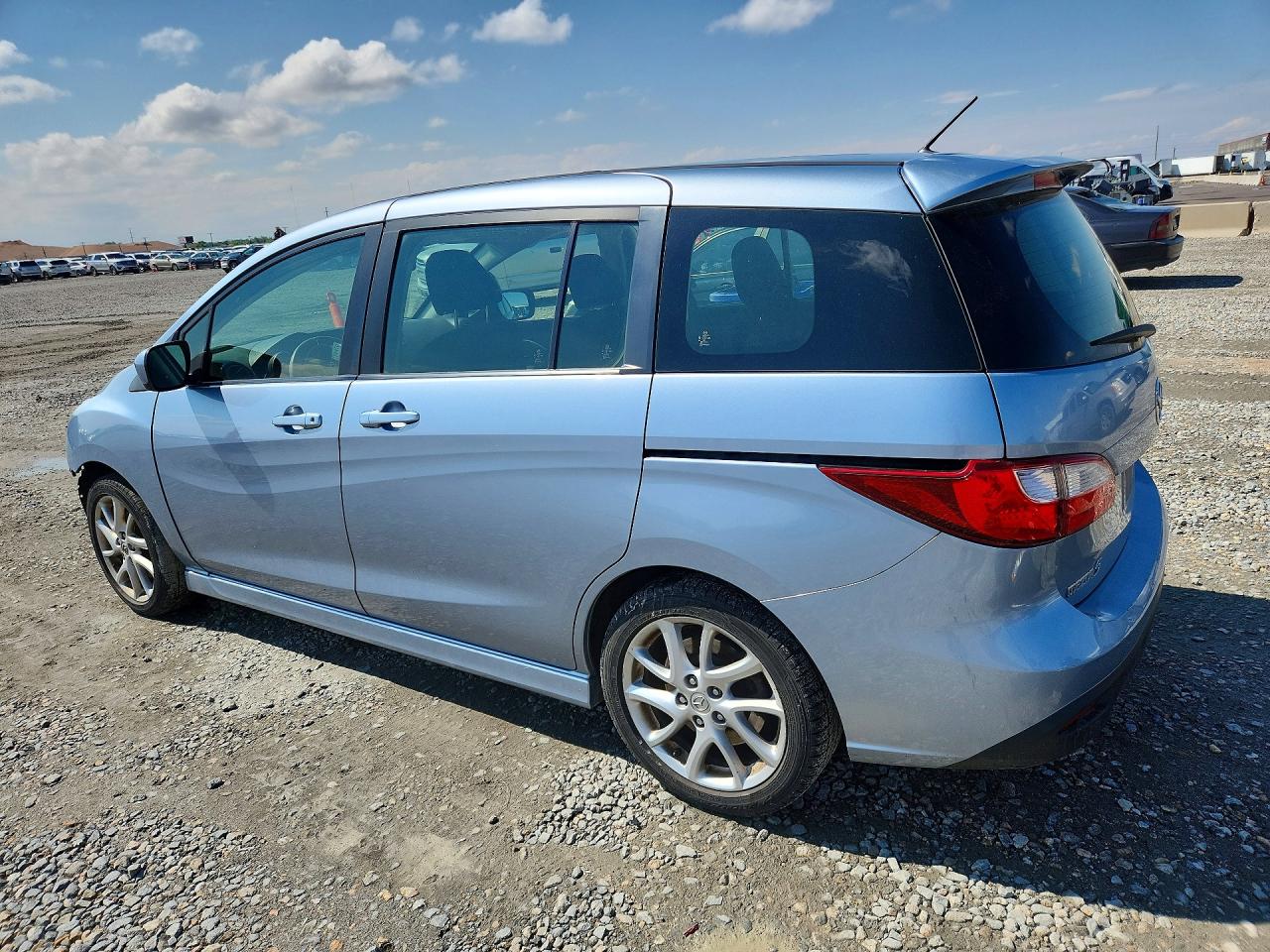 2012 Mazda 5 Silver vin: JM1CW2CLXC0127663