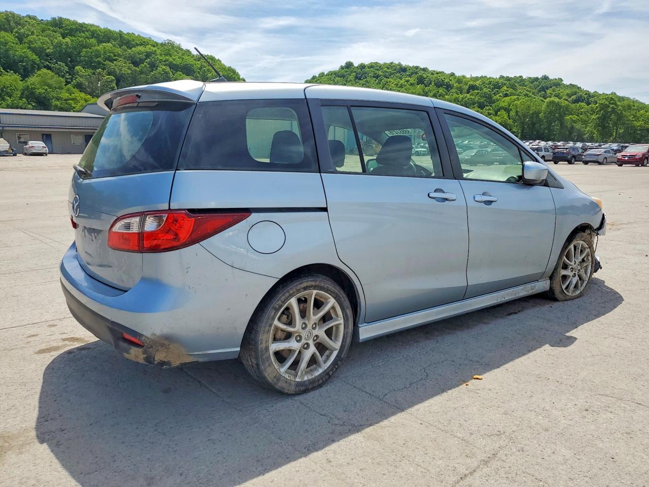 2012 Mazda 5 Blue vin: JM1CW2CLXC0134127