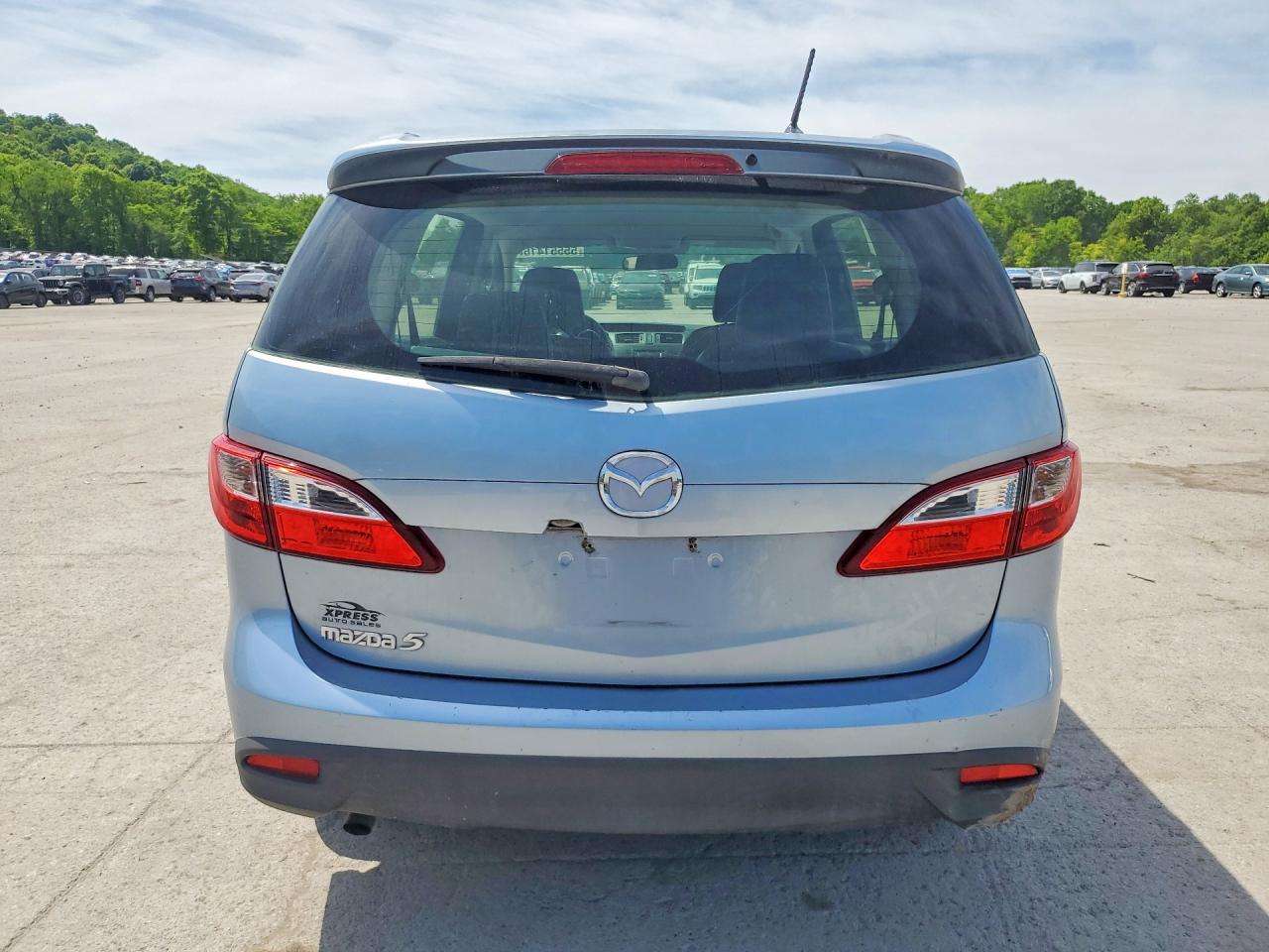 2012 Mazda 5 Blue vin: JM1CW2CLXC0134127