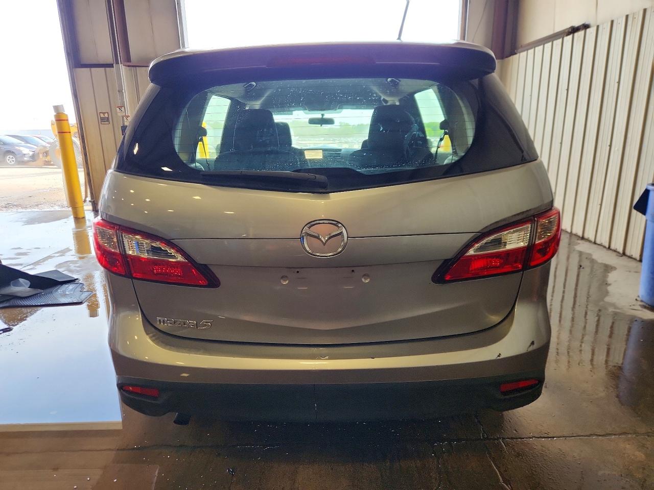 2012 Mazda 5 Silver vin: JM1CW2CLXC0141787