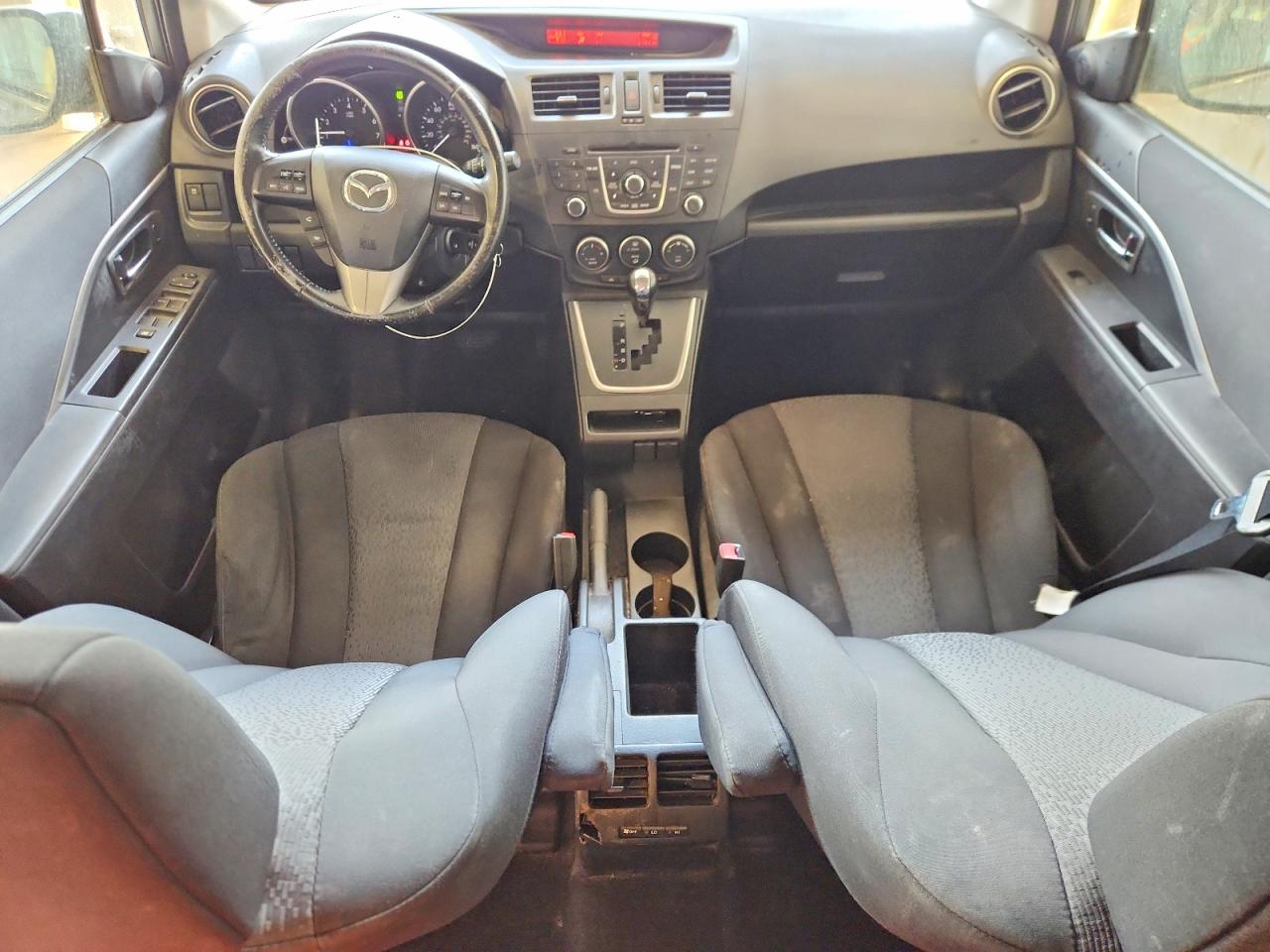 2012 Mazda 5 Silver vin: JM1CW2CLXC0141787