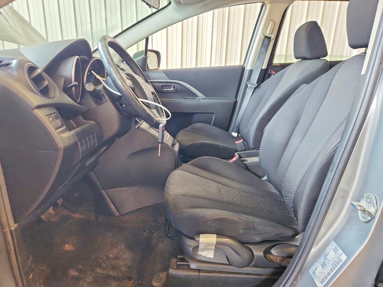 2012 Mazda 5 Silver vin: JM1CW2CLXC0141787