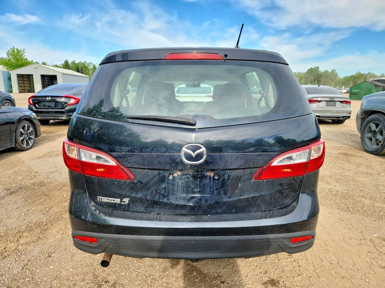 2013 Mazda 5 Black vin: JM1CW2CLXD0144772