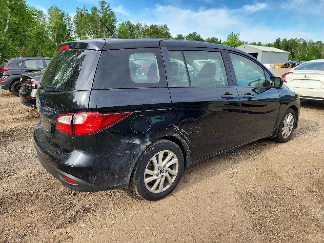 2013 Mazda 5 Black vin: JM1CW2CLXD0144772