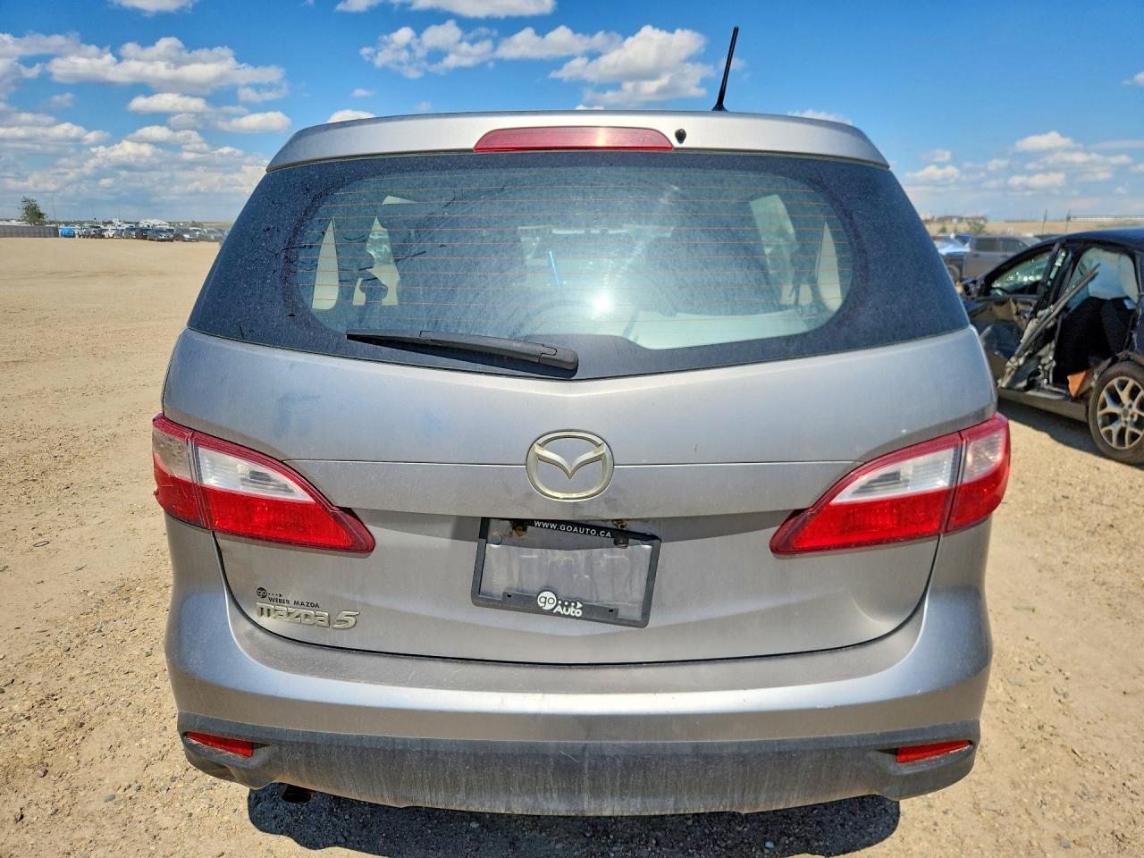 2013 Mazda 5 Silver vin: JM1CW2CLXD0150779