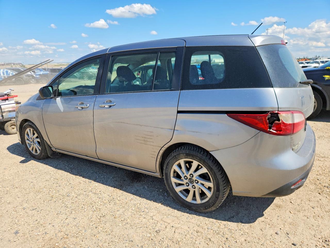 2013 Mazda 5 Silver vin: JM1CW2CLXD0150779
