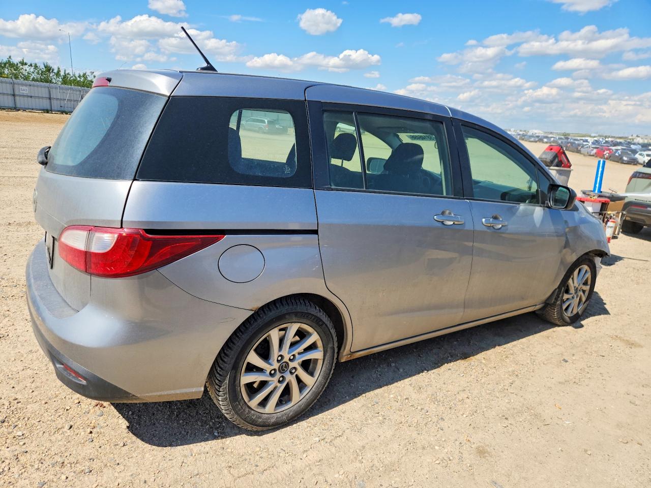 2013 Mazda 5 Silver vin: JM1CW2CLXD0150779