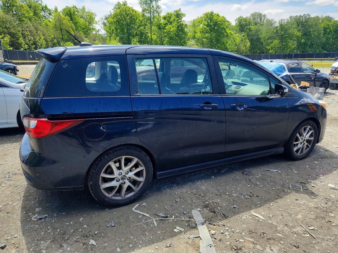 2014 Mazda 5 Grand Touring Blue vin: JM1CW2DL0E0168269