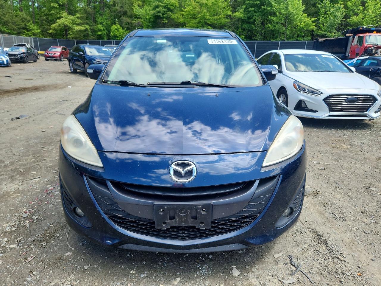 2014 Mazda 5 Grand Touring Blue vin: JM1CW2DL0E0168269