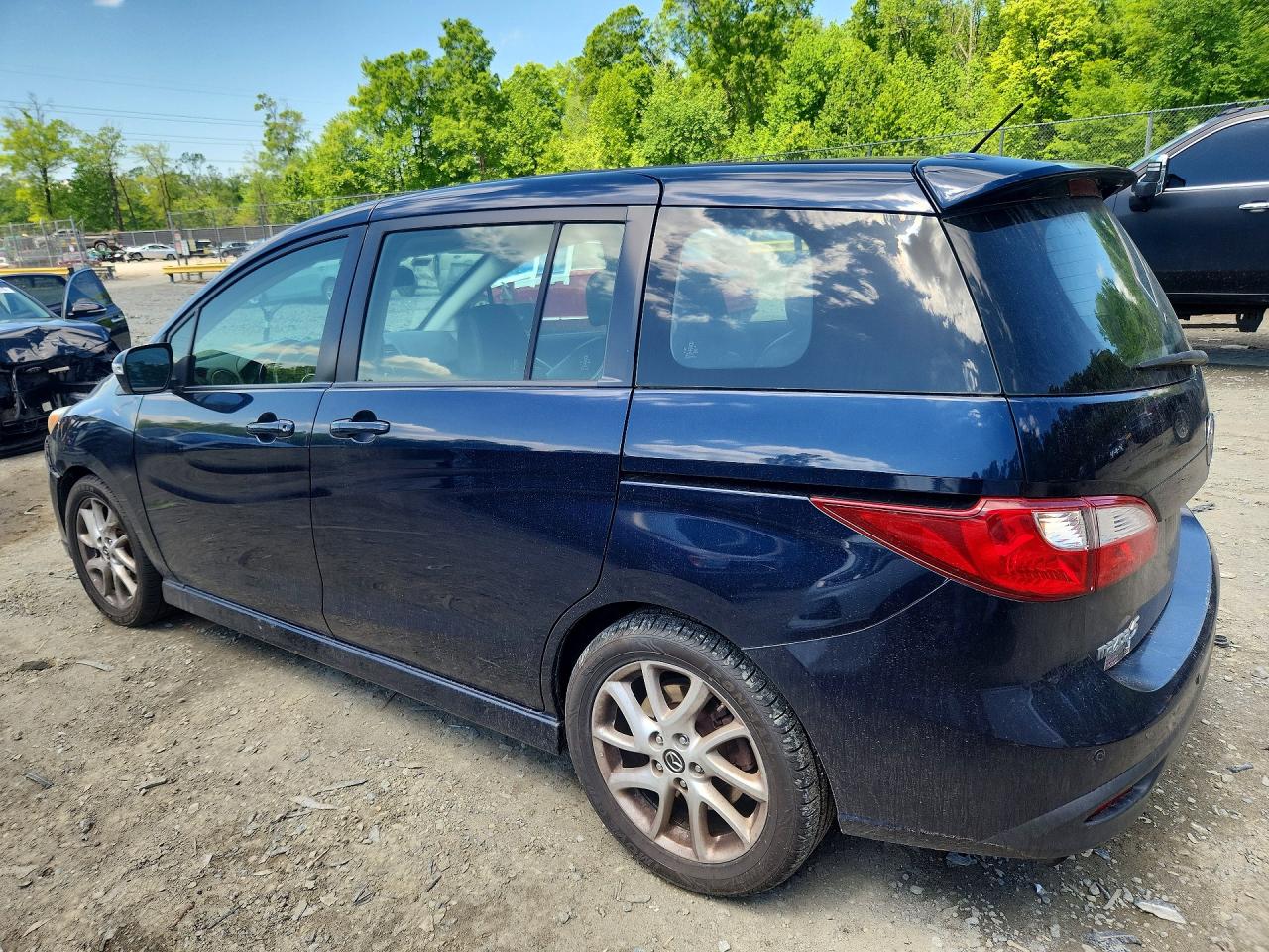 2014 Mazda 5 Grand Touring Blue vin: JM1CW2DL0E0168269