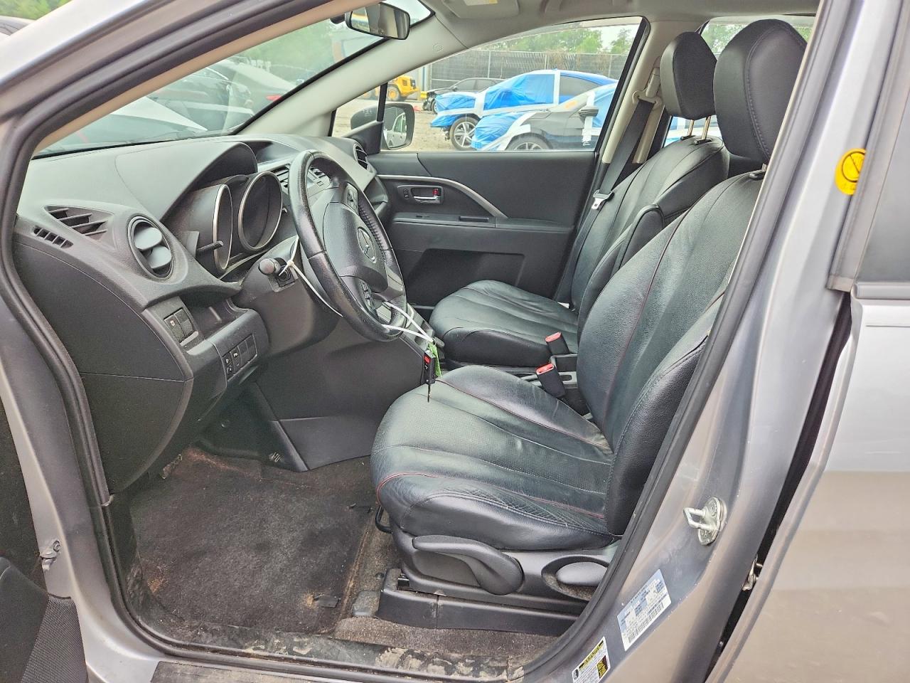 2014 Mazda 5 Grand Touring Silver vin: JM1CW2DL0E0168353