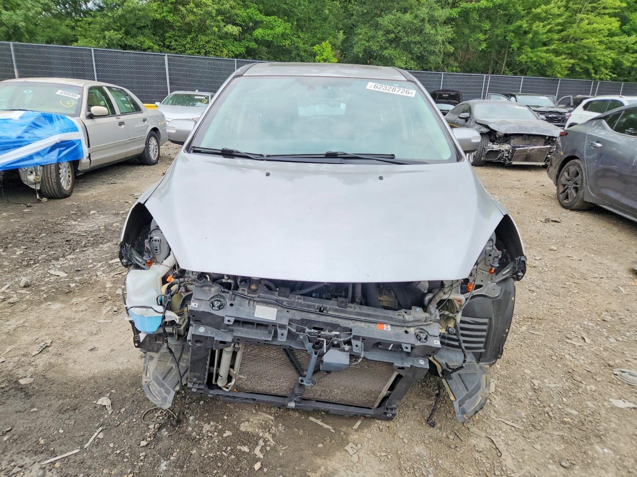 2014 Mazda 5 Grand Touring Silver vin: JM1CW2DL0E0168353