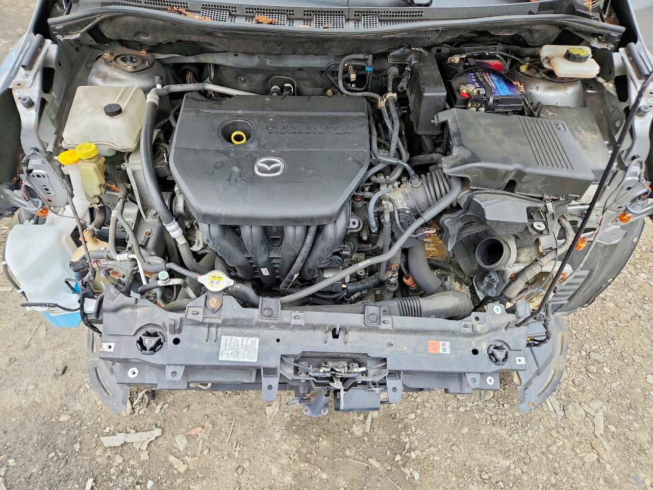 2014 Mazda 5 Grand Touring Silver vin: JM1CW2DL0E0168353