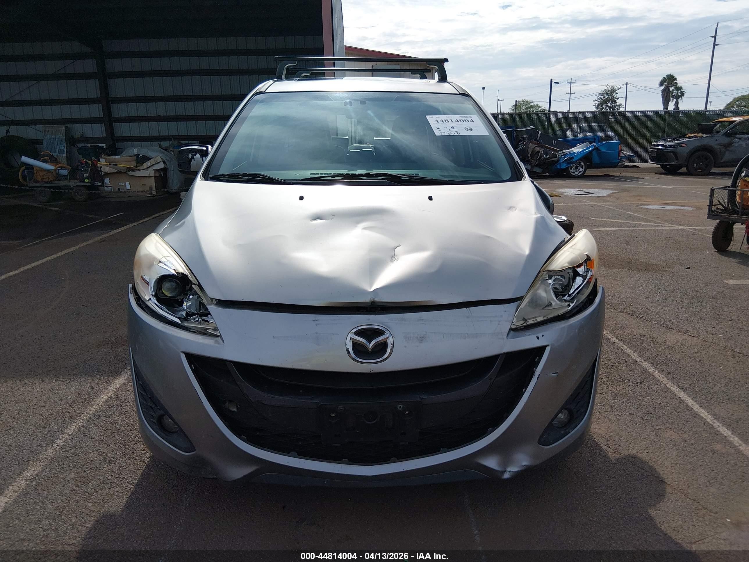2012 Mazda Mazda5 Grand Touring Gray vin: JM1CW2DL1C0102634