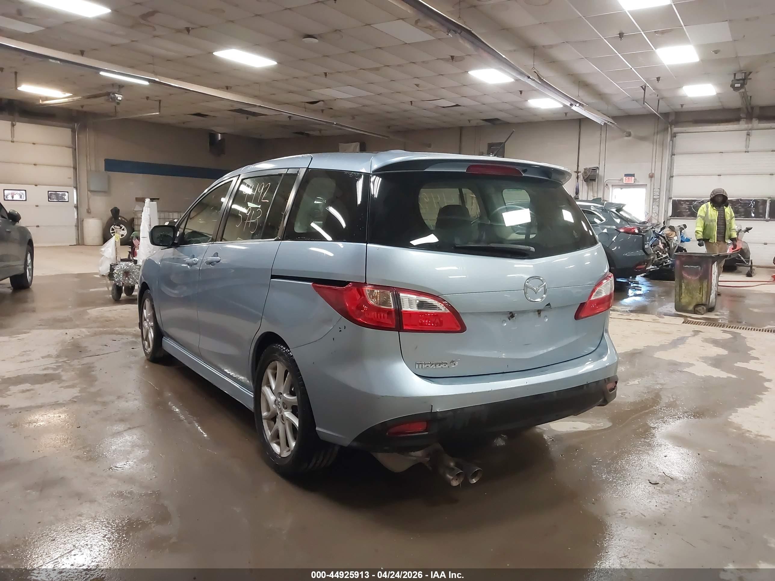 2012 Mazda Mazda5 Grand Touring Light Blue vin: JM1CW2DL1C0123029
